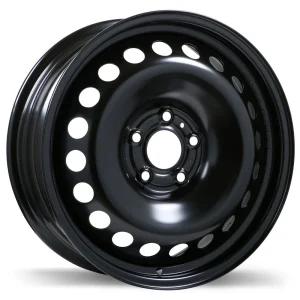 Fast Wheels – Steel / Acier – Black – 15″x6″ 45mm – All weather Wheels – S43-1560-65BN+45C671